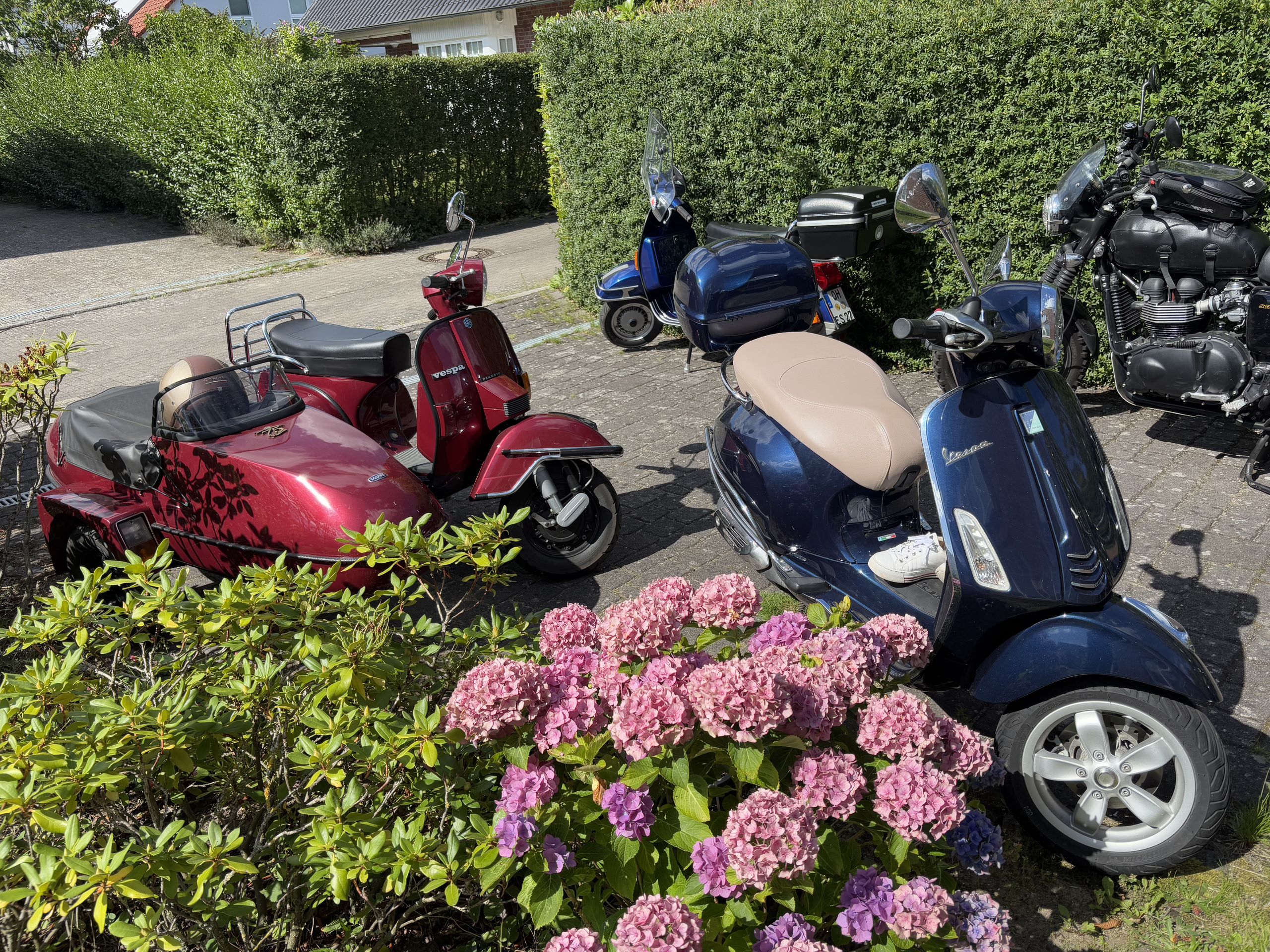 Grillen bei Heike und Dirk am 10. August 2025