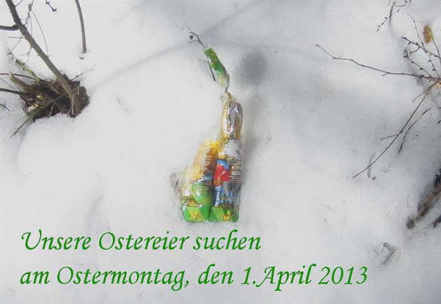 Ostereier suchen