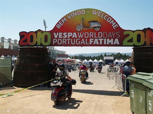 Vespa Word Days in Fatima/Portugal 2010