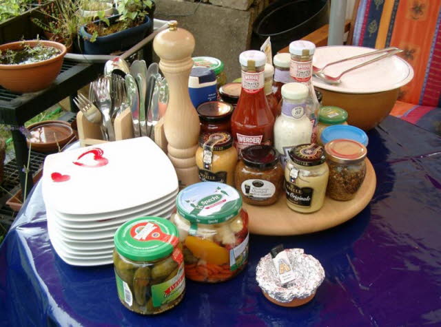 Grillnachmittag bei Cordelia und Gerd in HH-Rahlstedt