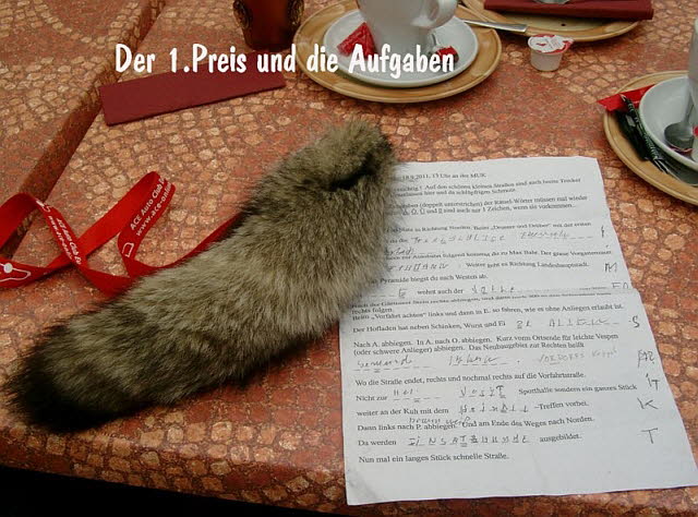 Fuchsjagd am 18. 9. 2011