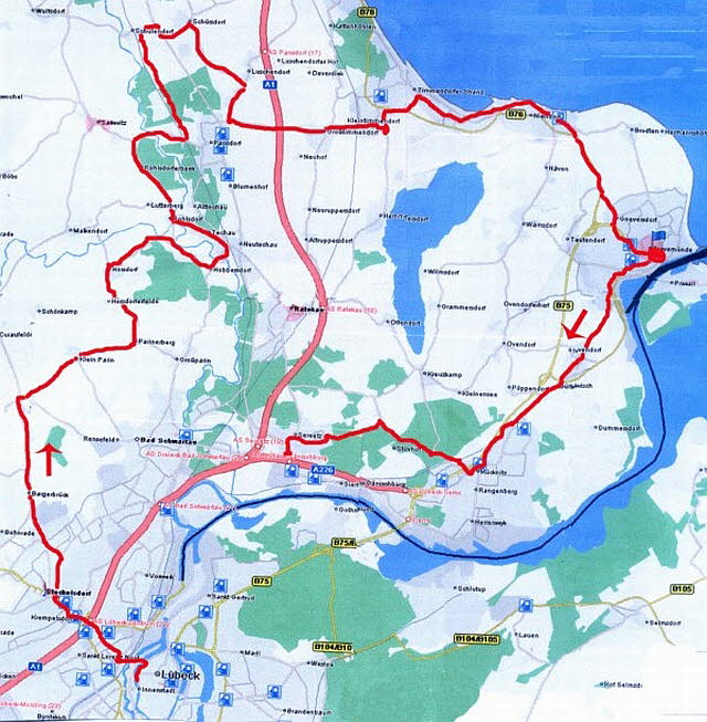 Abendausfahrt am 29. 7.2011