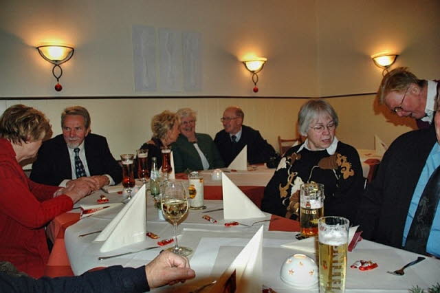 Jahresabschlussessen vom Vespa Club Lübeck e.V.