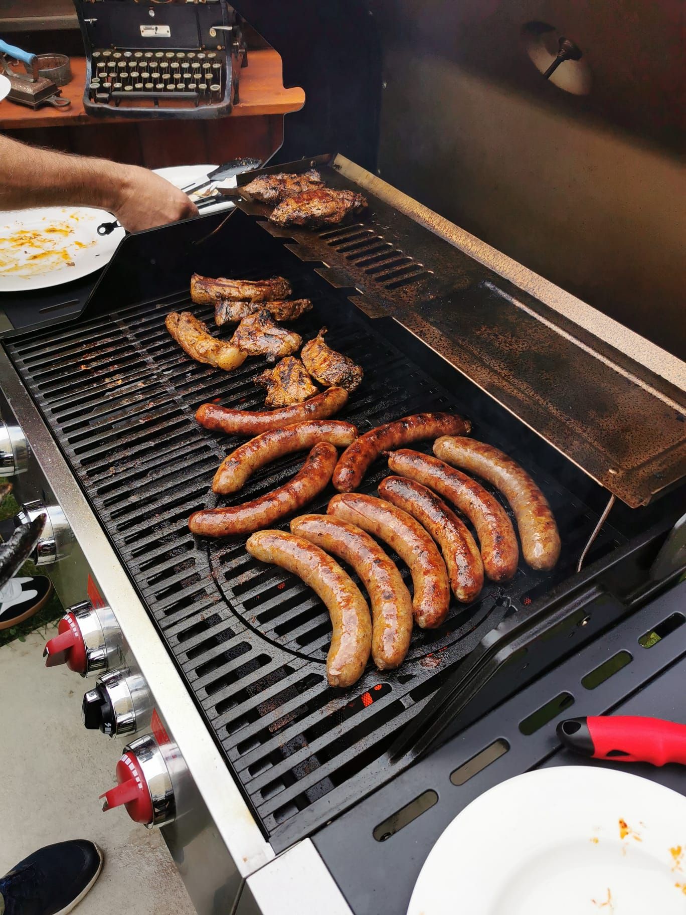 Grillen bei Claudia und Charly, 04.07.2026